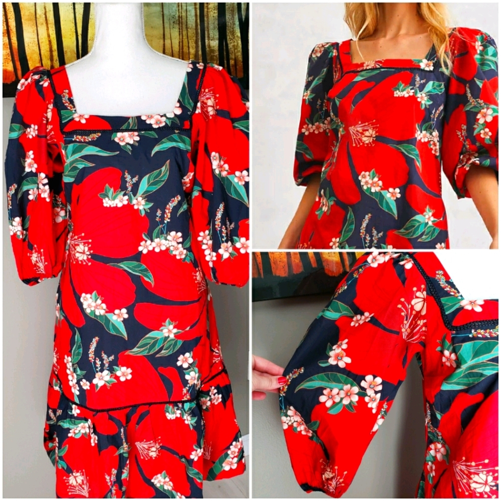 Anthropologie Farm Rio Jamila Dress